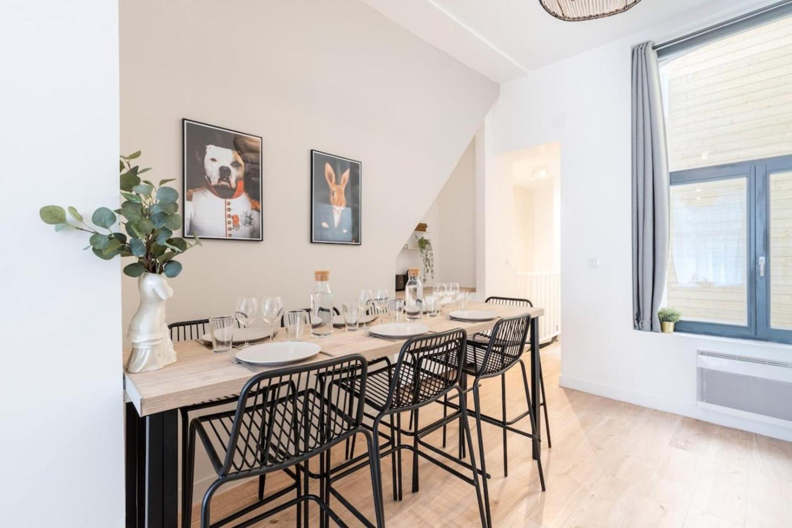 Lille Centre - Nice Flat With Terrace! Bagian luar foto